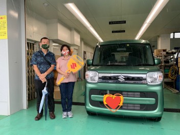 スペーシア納車しましたよ！